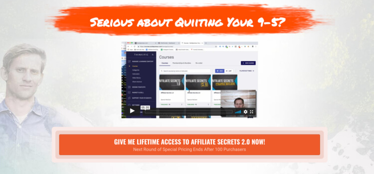 The Affiliate Secrets 2.0 course