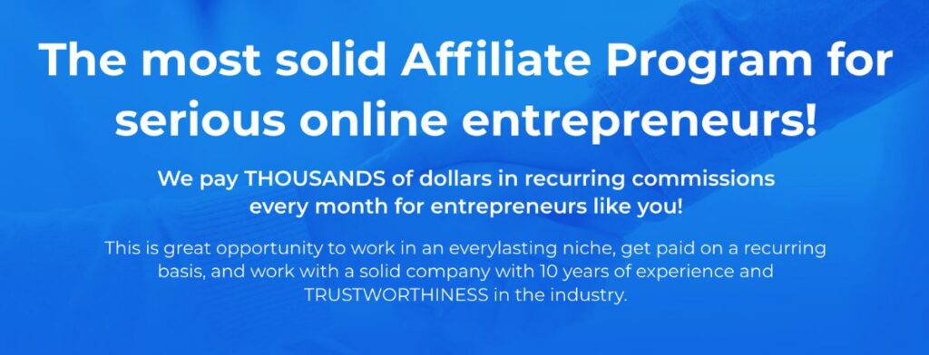 Builderall affiliate page