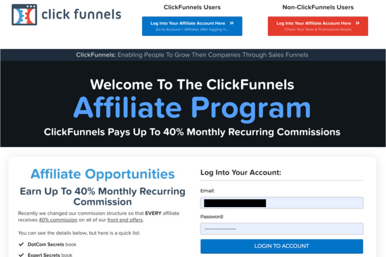 ClickFunnels program