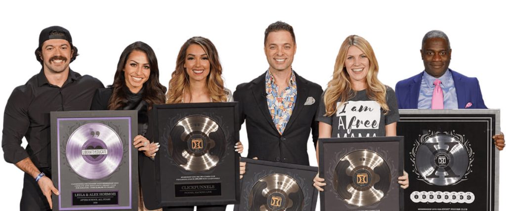 ClickFunnels trophy winners