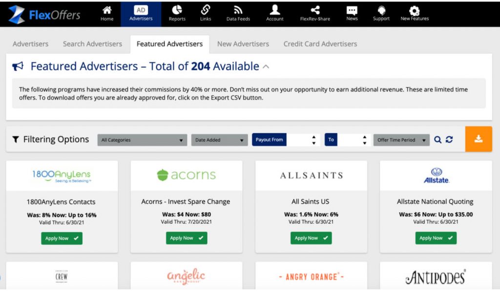 featured advertisers