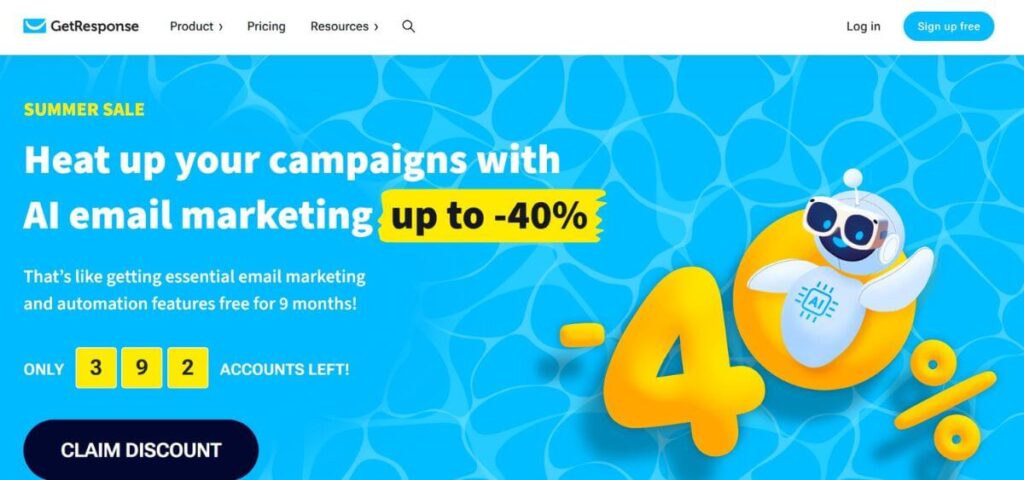 GetResponse email marketing service