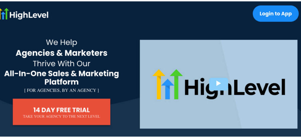 GoHighLevel homepage