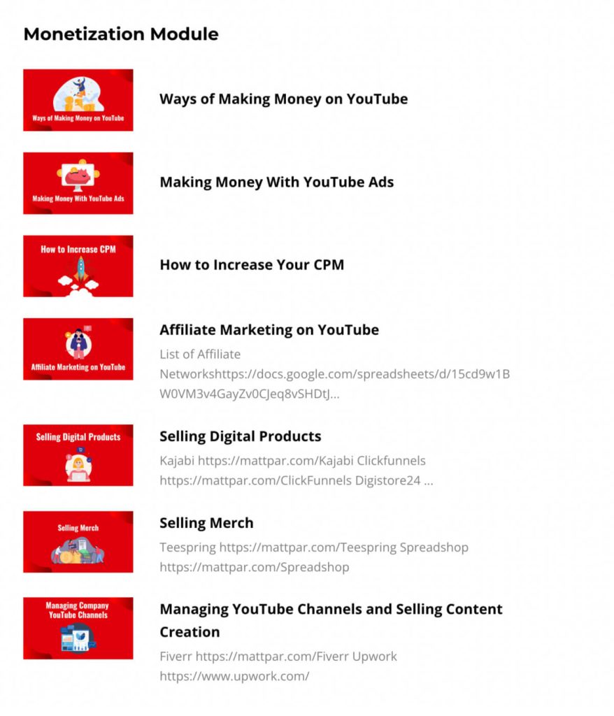 Monetization module