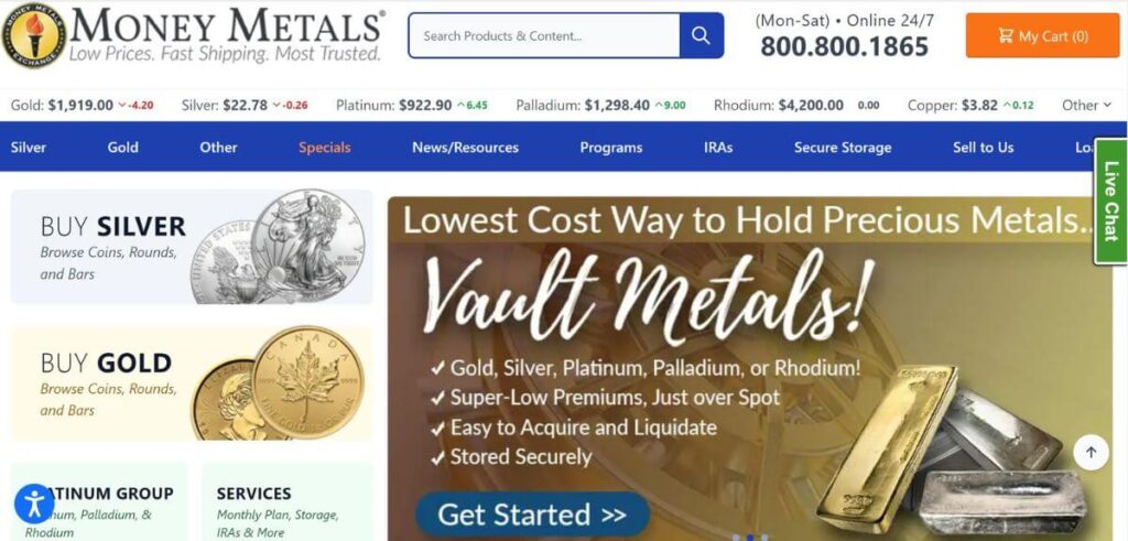 Money Metals Exchange