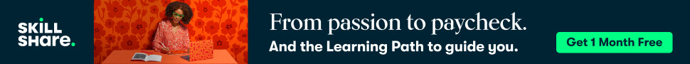 SkillShare - from passion to paycheck guidance