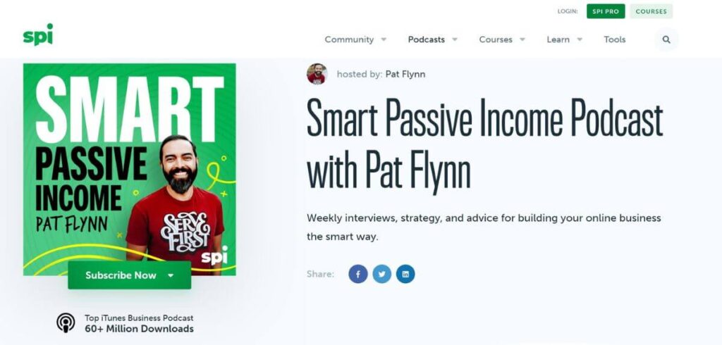 Smart Passive Income podcast by Pat Flynn