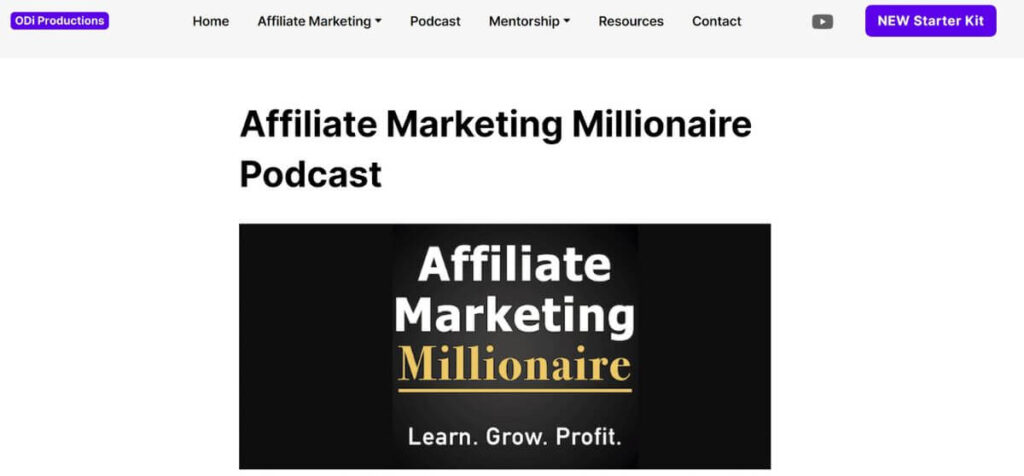 The Affiliate Marketing Millionaire by Kit Fach