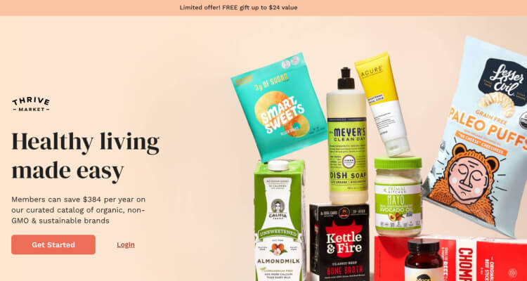 The Thrive Market program