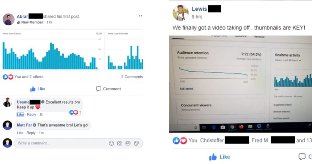 More student testimonials