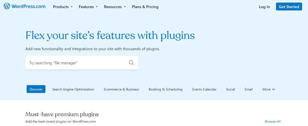 Wordpress functionalites and integrations