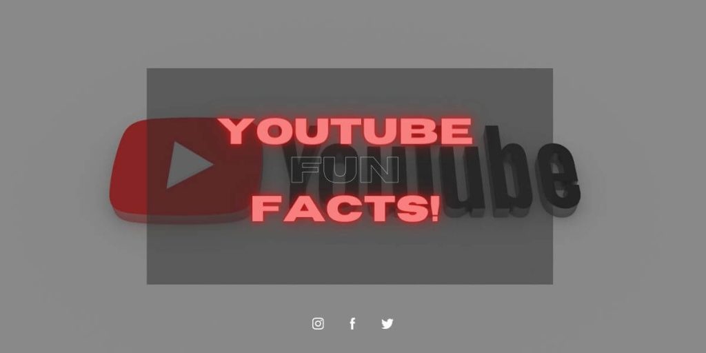 YouTube fun facts