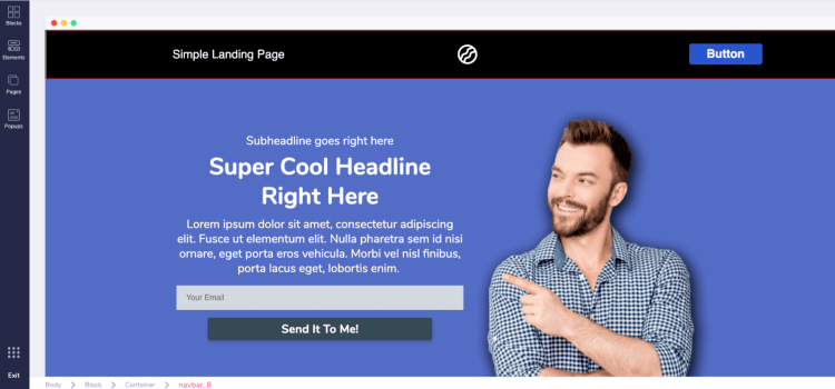 a GroovePages website