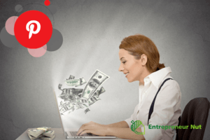 a woman making money on Pinterest without a blog