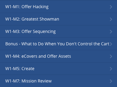 OFA Challenge week one