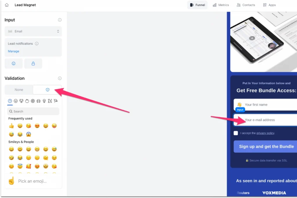 Perspective smart features Perspective smart features