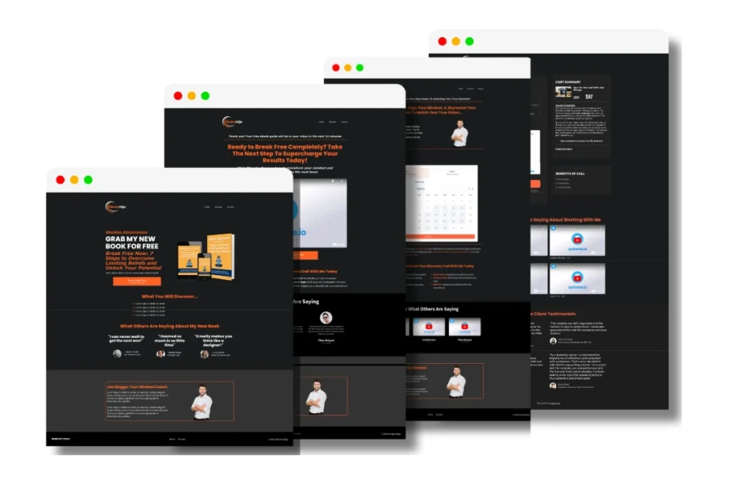 The coaching and consulting funnel The coaching and consulting funnel layout